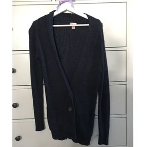 Women’s navy cardigan